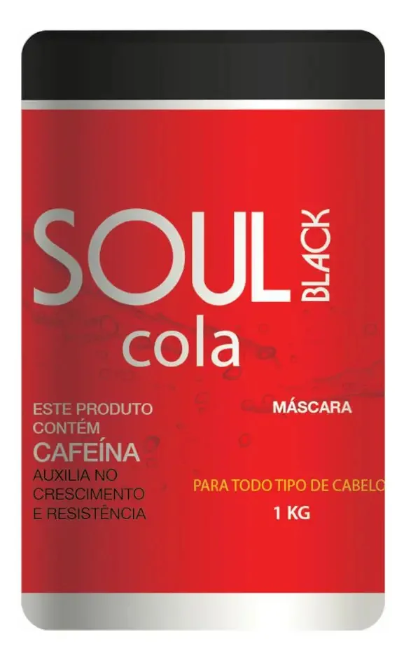 Máscara Cola Soul Black 1kg