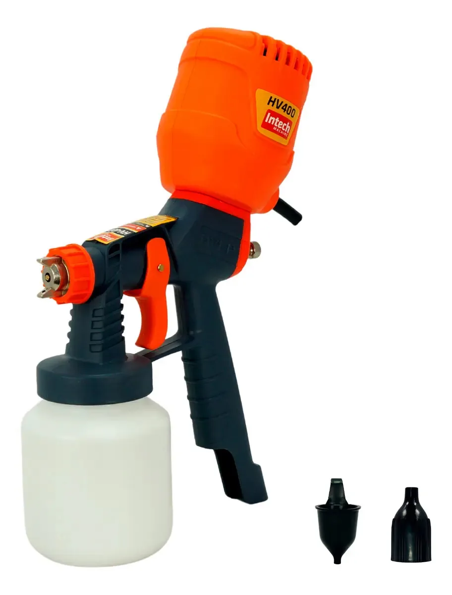 Pistola De Pintura Pulverizadora Intech HV400 Elétrica 450w
