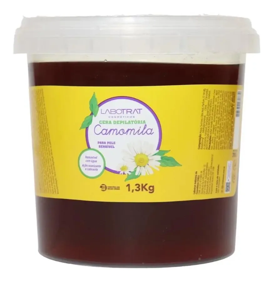 Cera depilação camomila 1,3kg - Labotrat