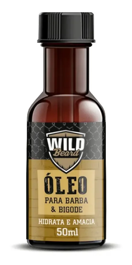 Óleo Para Barba Wild Beard 50ml Hidrata & Amacia