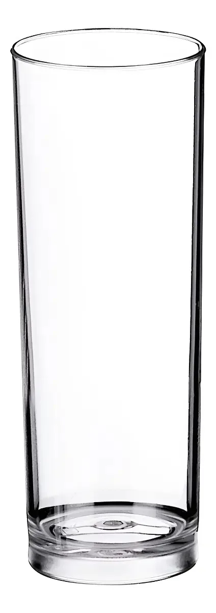 Copo Long Drink Vidro 330ml Boccati Branco Para Festas E Bares