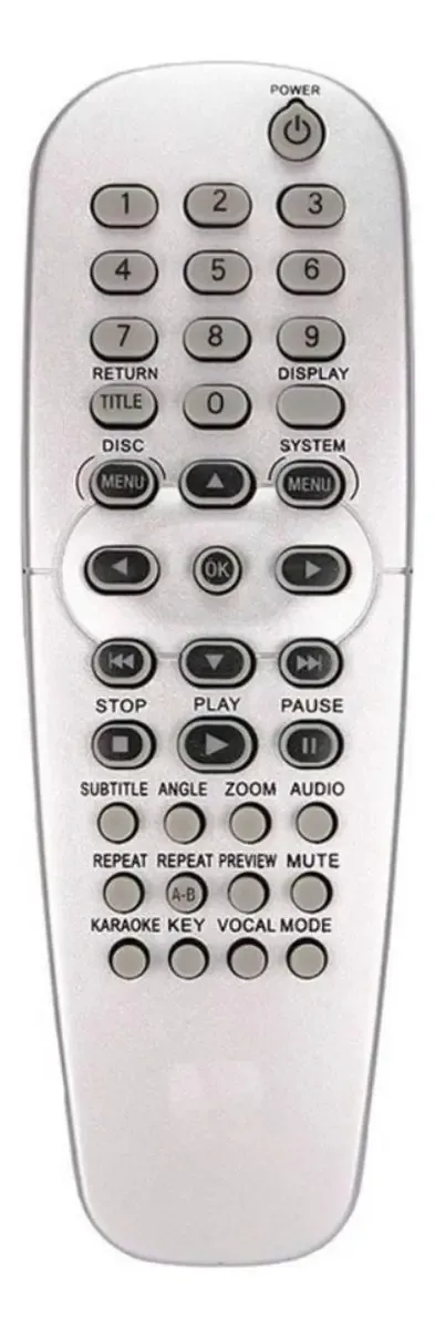 Controle Dvd Philips Dvp320 Dvp520 Dvp530 Dvd615 Dvd625