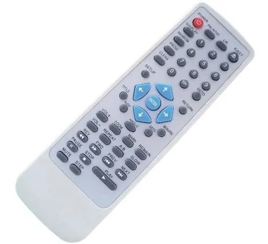 Controle Remoto Dvd Gradiente D202