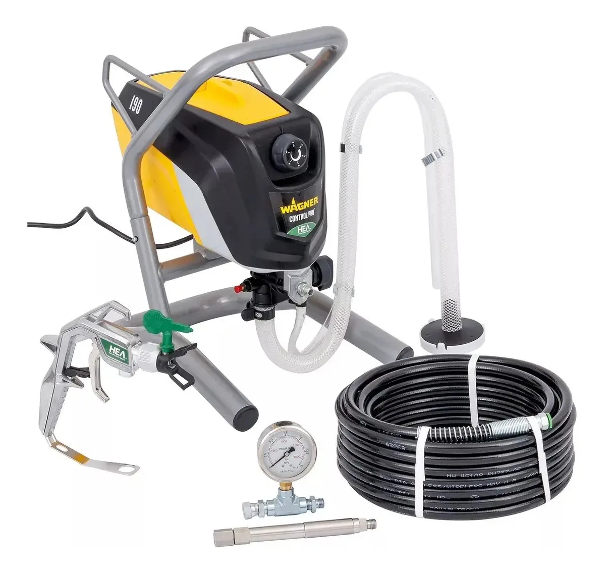 Maquina Equipamento De Pintura Airless Profissional Pro 190 520w Hea 1600 Psi Amarelo/preto Wagner