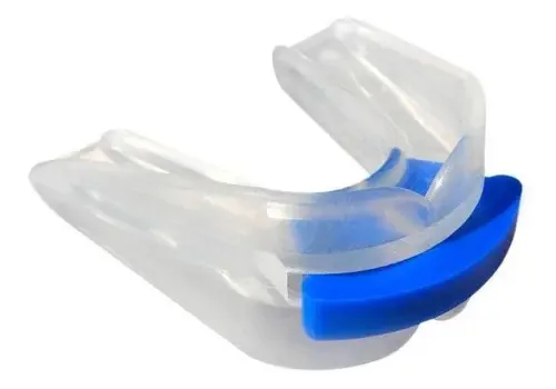 Protetor Bucal Duplo Moldável Boxe Mma Rugby Prottector Cor Transparente