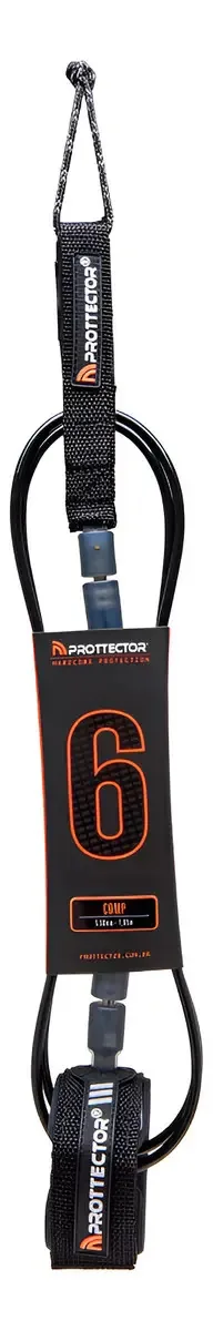 Leash Prottector para Shortboard de 6 Pés e 5.5mm, com Rotores Duplos
