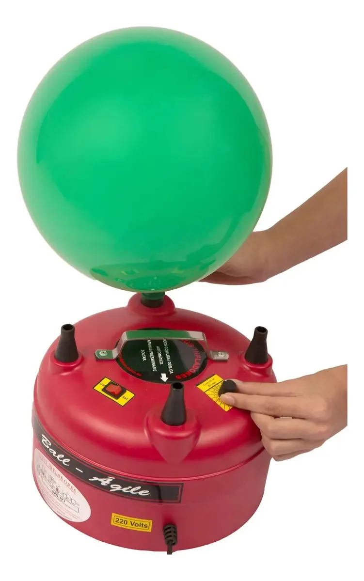 Inflador De Balões Ib04 Ball Basic Bonus Infladores