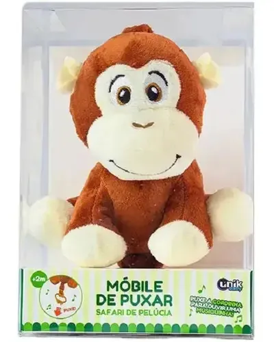Móbile De Puxar Musical Safari