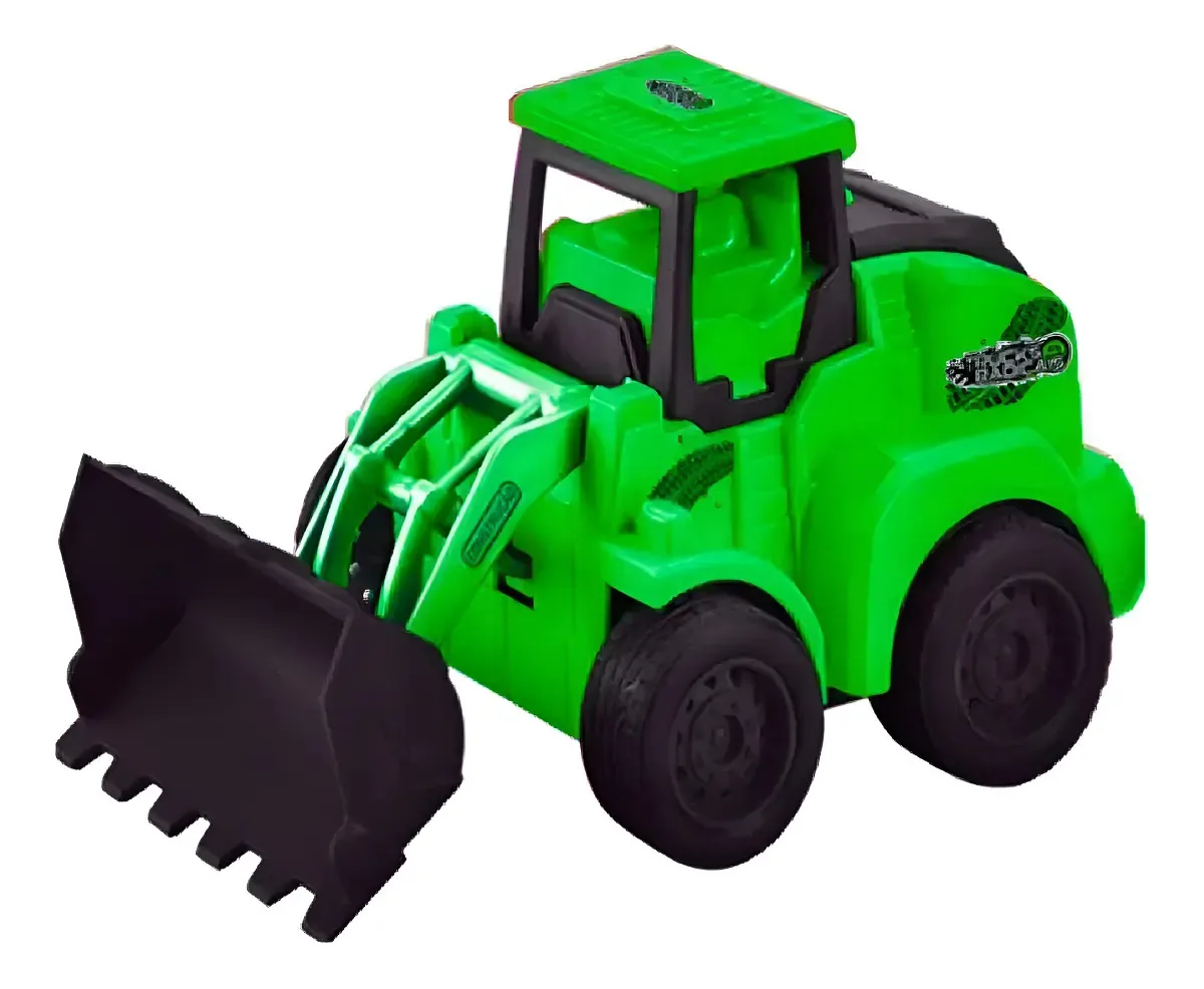 Mini Trator Fricção Trucks Radicais Verde - Unik