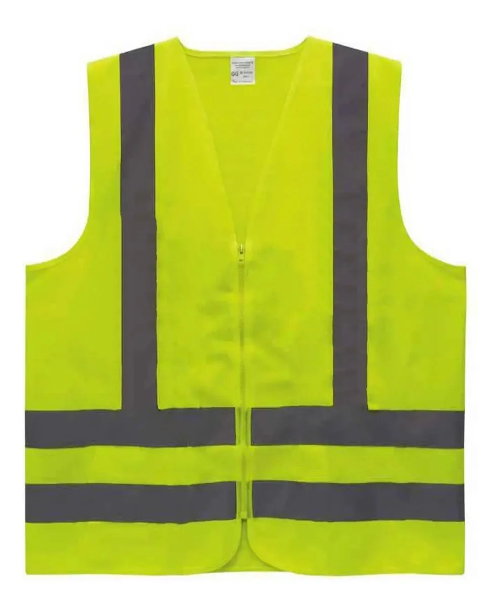Colete De Segurança Refletivo Amarelo - Sem Bolso