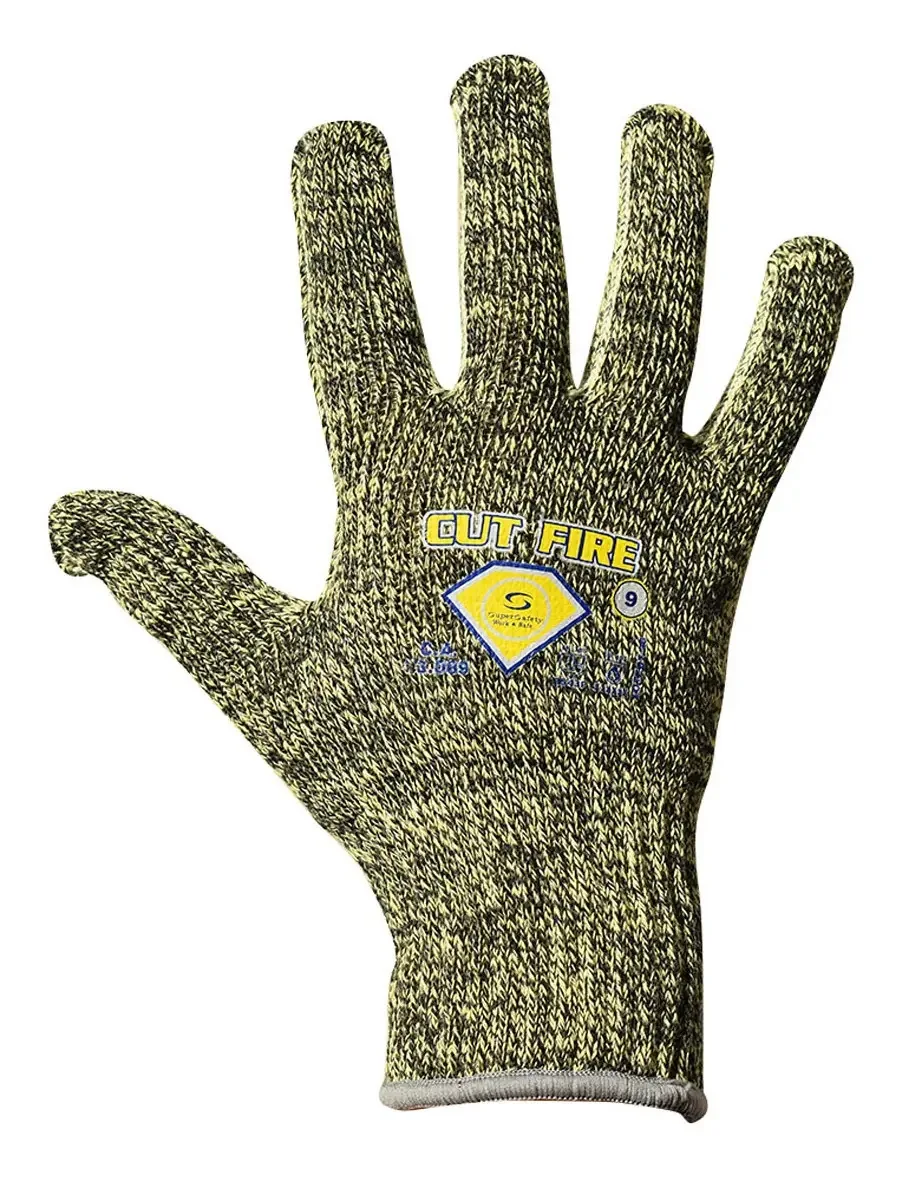 Luva Anti Corte E Alta Temperatura Cut Fire Super Safety Tamanho G