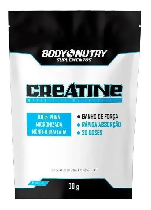 Creatina 100% Pura 90g - Ganho De Força E Resistência