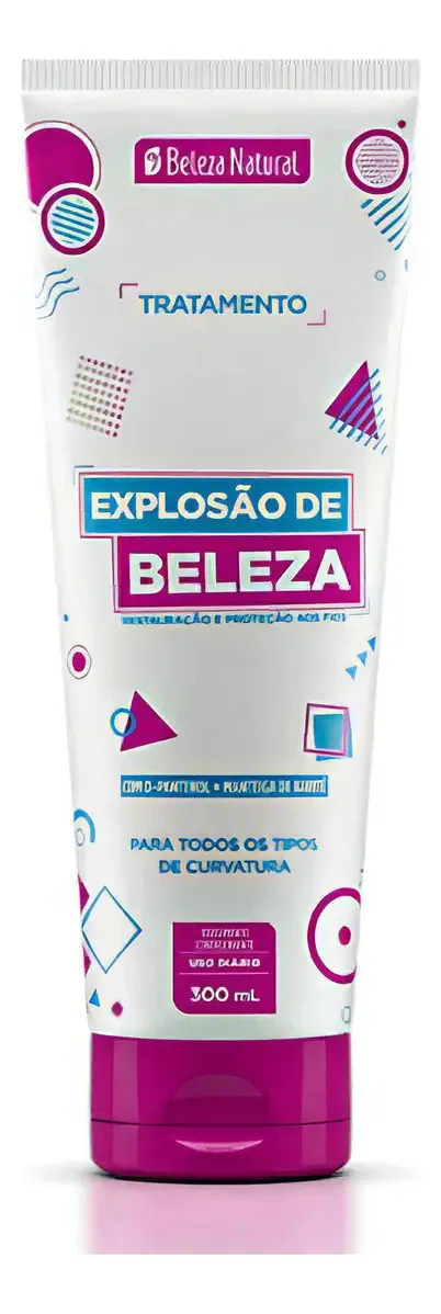 Tratamento Capilar Beleza Natural Explosã O De Beleza 300g