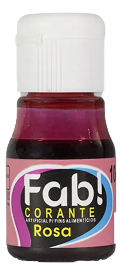Cor Liquido Fab Rosa 10ml
