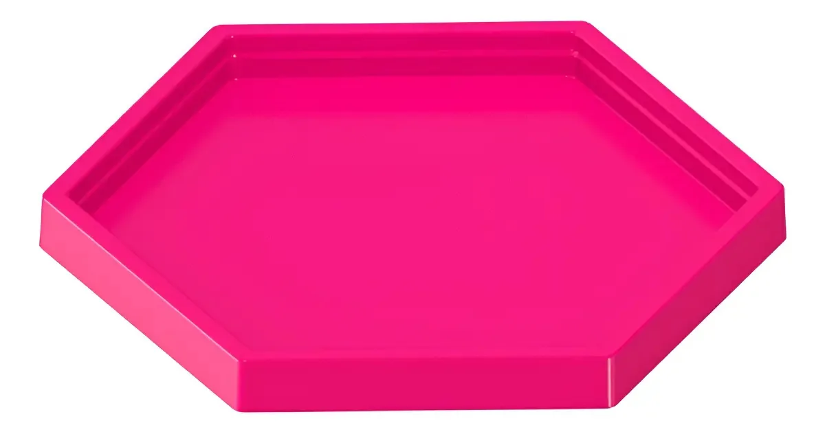Bandeja 22x22cm Decsexpink Tasil
