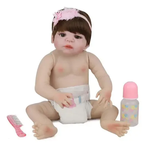 Bebê Reborn Laura Baby Bianca
