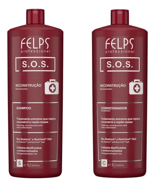 Felps S.o.s. Reconstrução Kit 2x1l (plastificado)