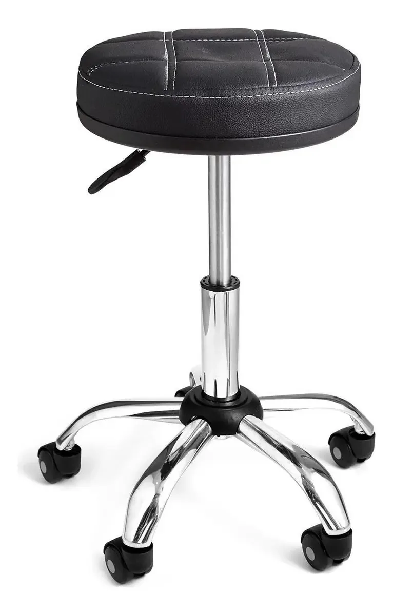 Cadeira Mocho Bola Soft Giratório Hidráulico Preto