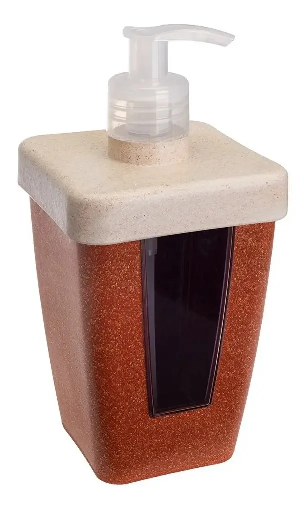 Porta Sabonete Liquido Evo Terracota