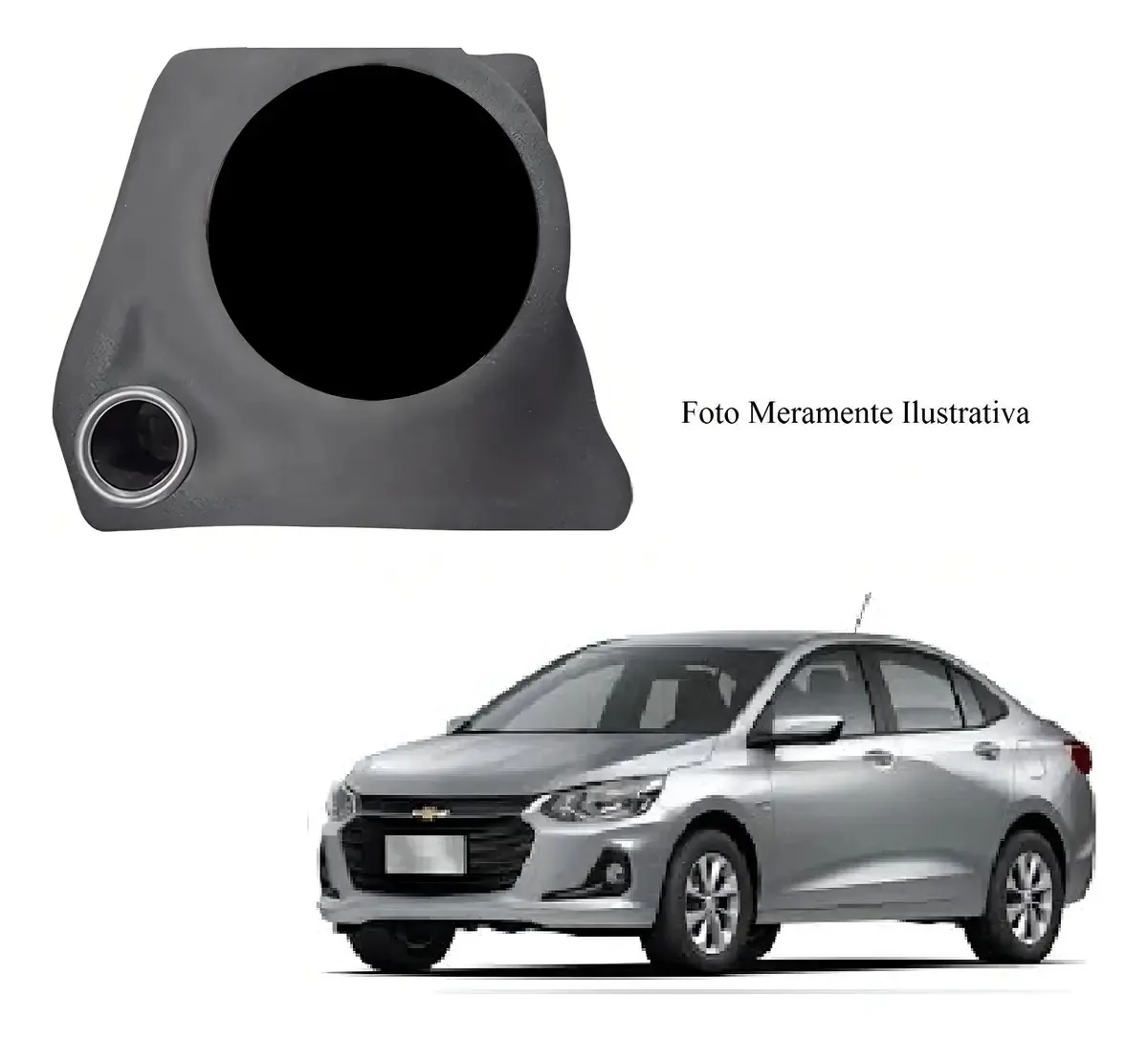 Caixa Lateral De Fibra Dutada Chevrolet Onix Sedan