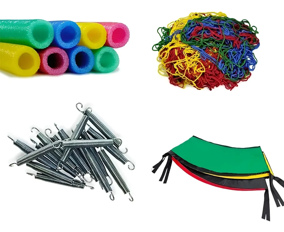 Kit Acessórios para Cama Elástica 4,27m com Molas 18cm – Shop Inflaveis