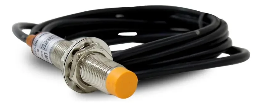 Sensor Indutivo Não Faceado Lm12 Com Cabo Npn 6-36vcc