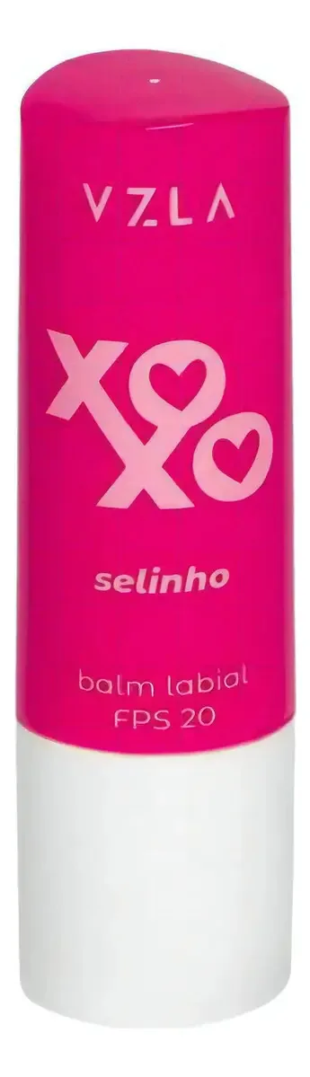 Balm Labial Vizzela Xoxo Fps 20 Cor Selinho 4g