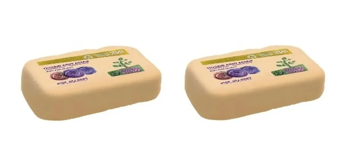 2 Un Massa Para Biscuit 85g Uso Escolar, Artesanato Em Geral Cor Bege Pele