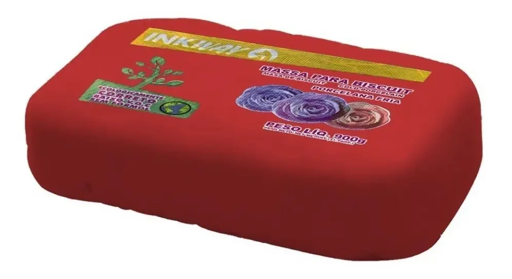Massa De Biscuit Vermelho Chinês 400g Ink Way