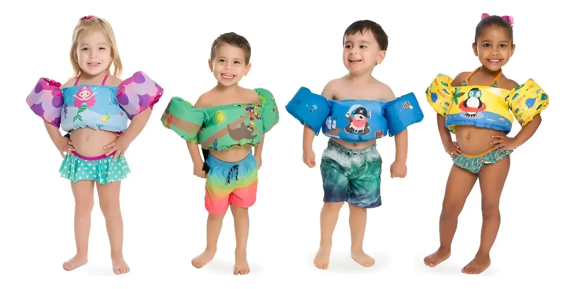 Boia Salva Vidas Infantil Personalizada Com Nome E Telefone Cor Sirena