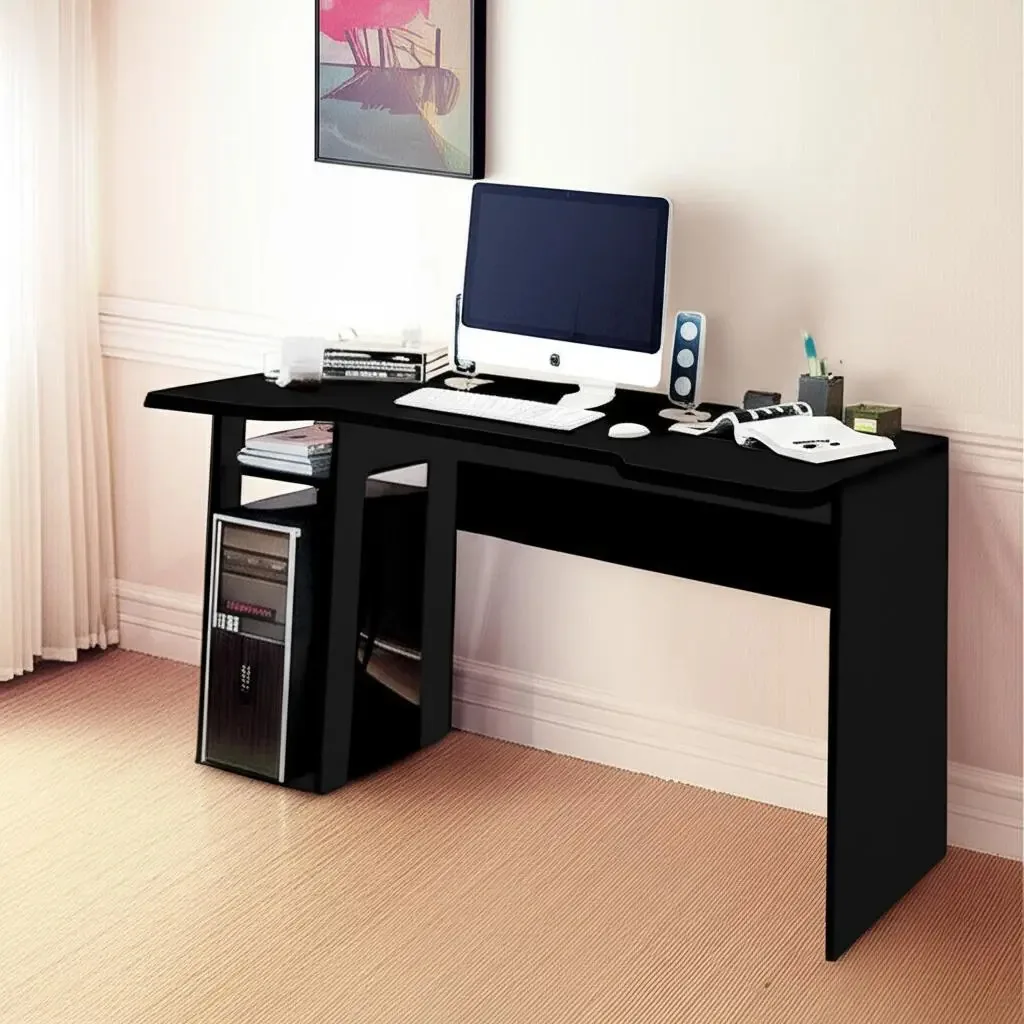 Escrivaninha Office Preta Cor Preto