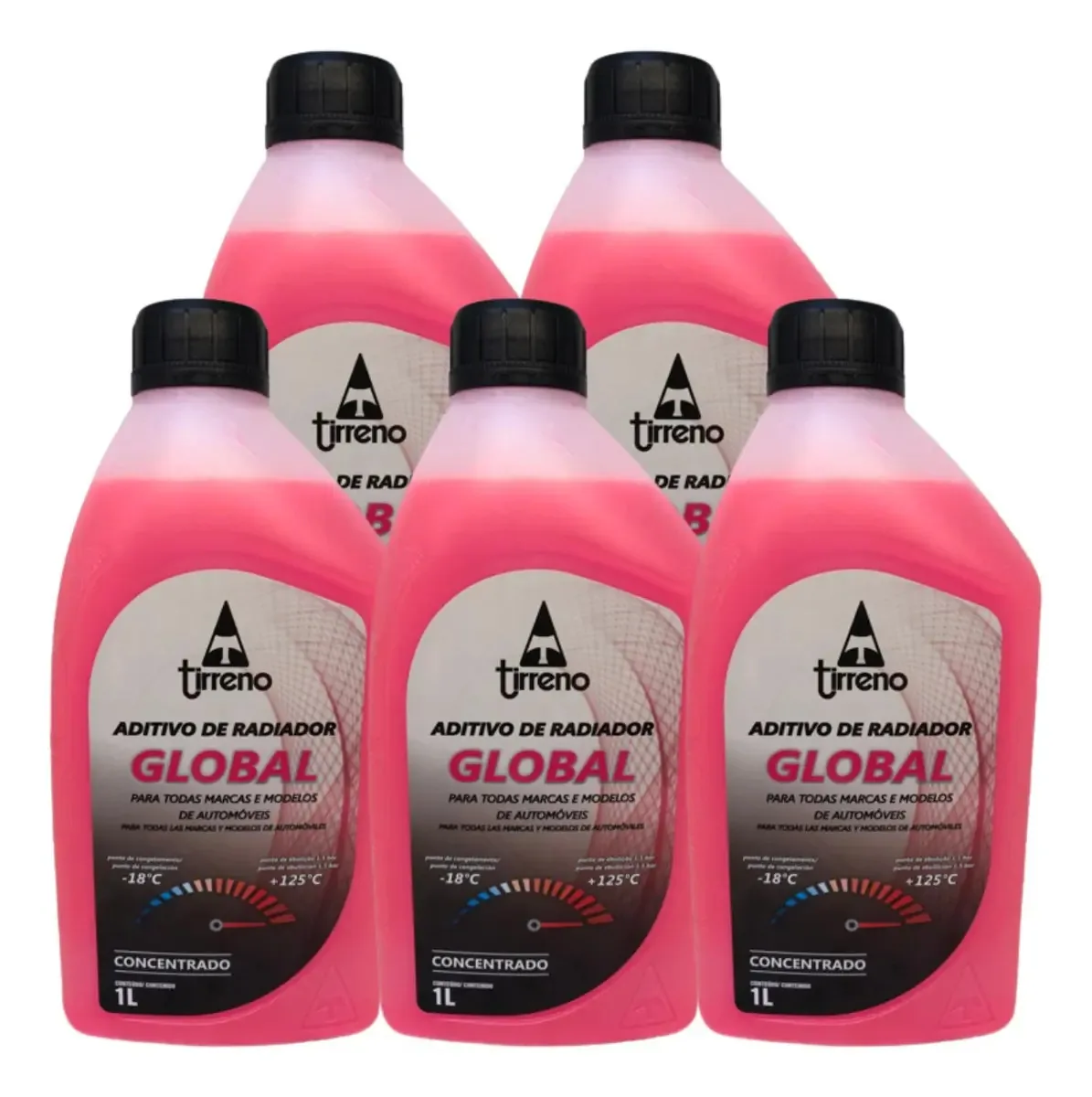 Aditivo Radiador Pronto Uso Rosa Tirreno