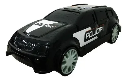 Carro Infantil Esquadrão De Polícia Tuning Mielle Brinquedos