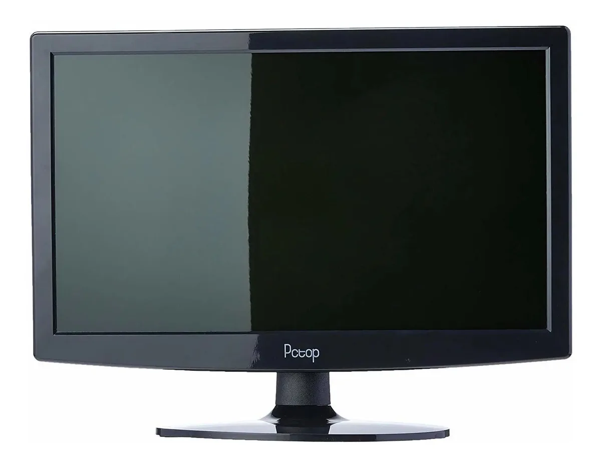 Monitor Pctop com tela de 15.6" 60Hz e resolução WXGA