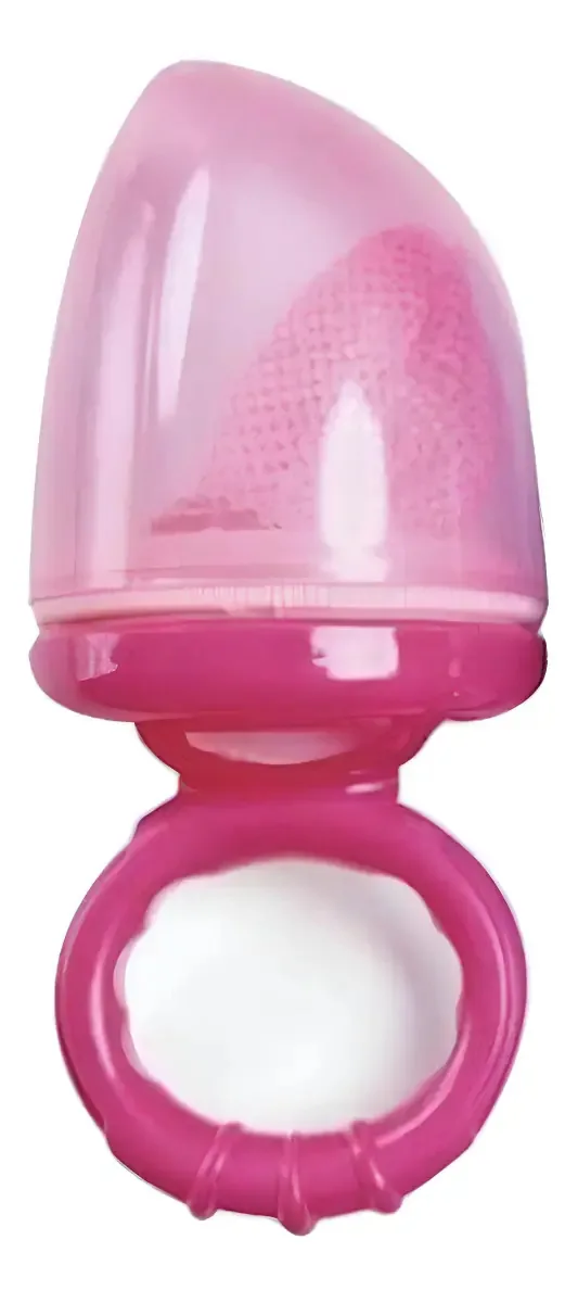 Chupeta Alimentadora Infantil Com Rede Turminha Guará - Rosa