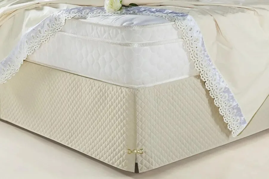 Saia Para Cama Box King Size Veneza Palha