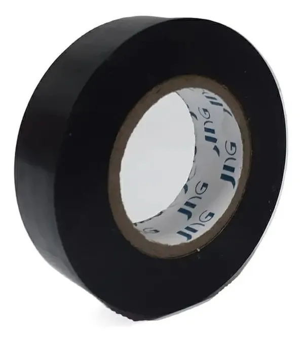 Fita Isolante Antichama 19mmx20m PVC Preto JNG Para Eletricidade