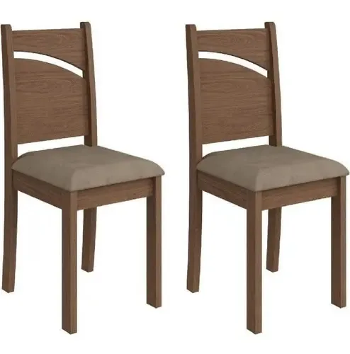 Conjunto De 2 Cadeiras Melissa - Cimol