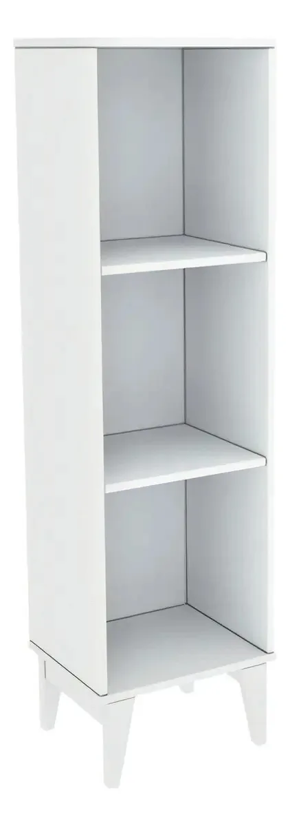 Estante Livreiro Twister 2 Prateleiras Tcil Branco