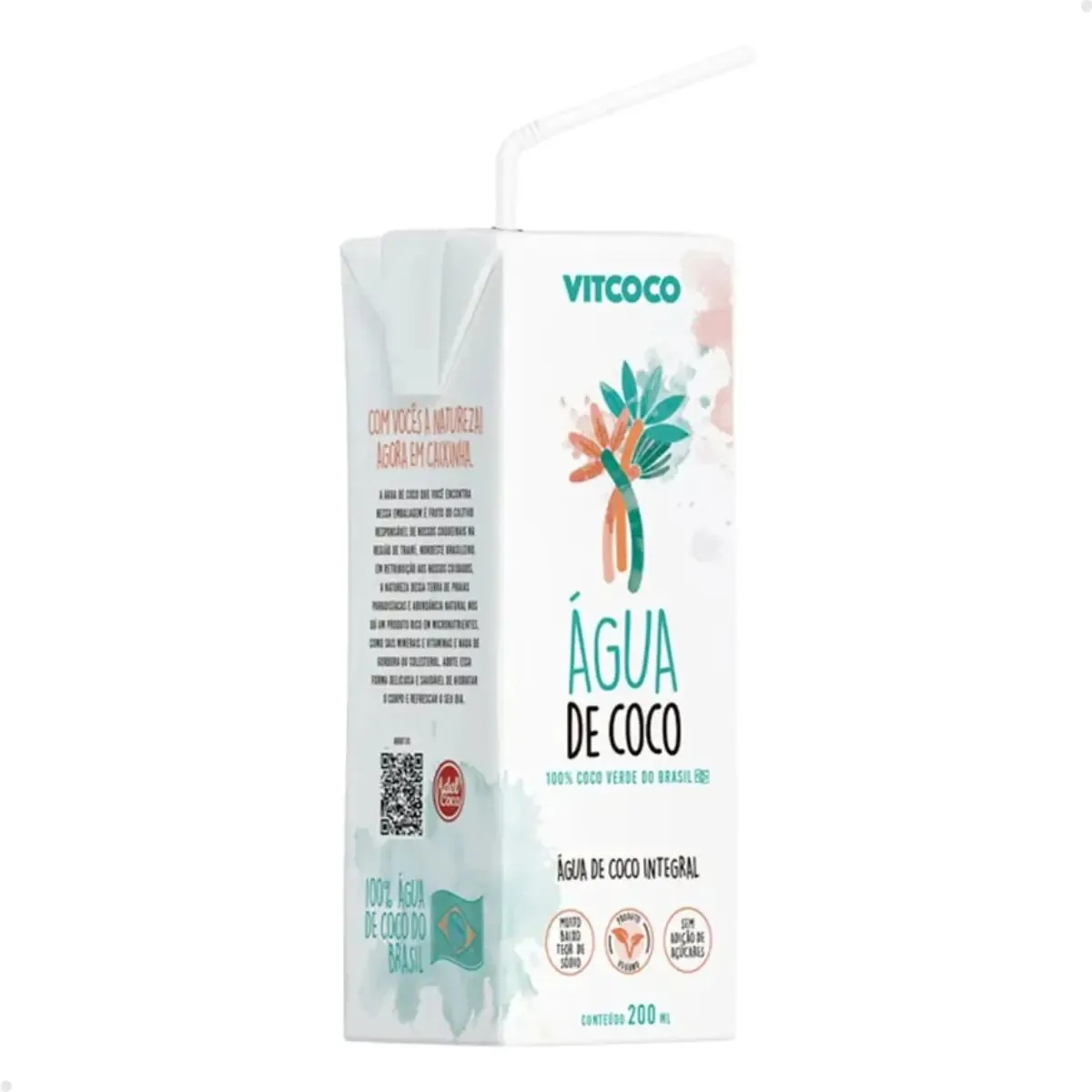 Agua De Coco Vitcoco 200ml
