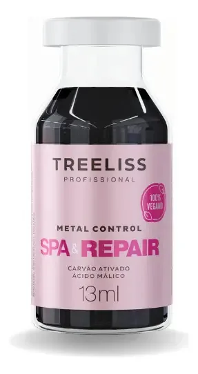 Tree Liss Spa Repair Ampola 13ml Metal Control