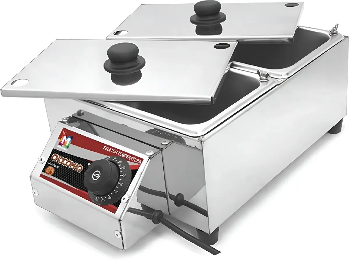Derretedeira Chocolate Rechaud Multiuso CM-5L/2 Inovamaq 2,5l Inox