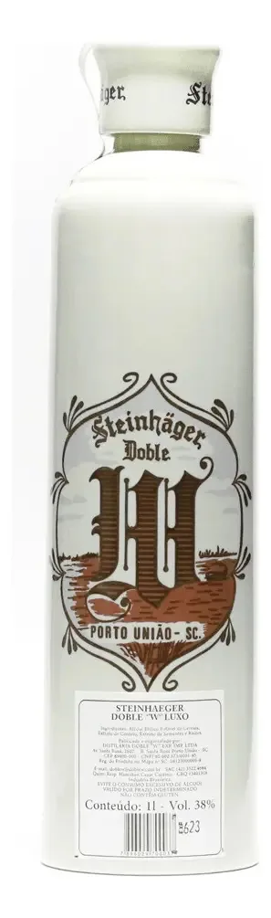Steinhaeger Doble W Luxo 1000ml - Garrafa Marrom