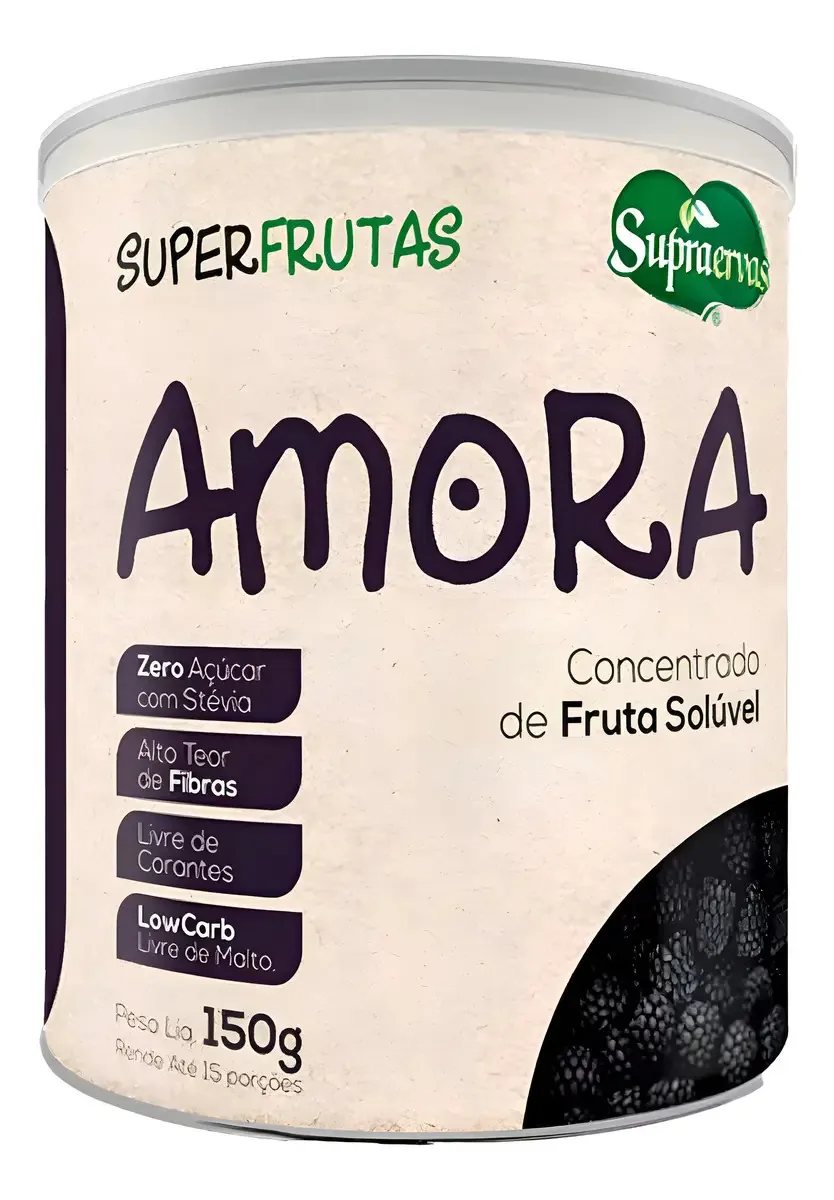 Suco Amora 150g - Zero Açúcar