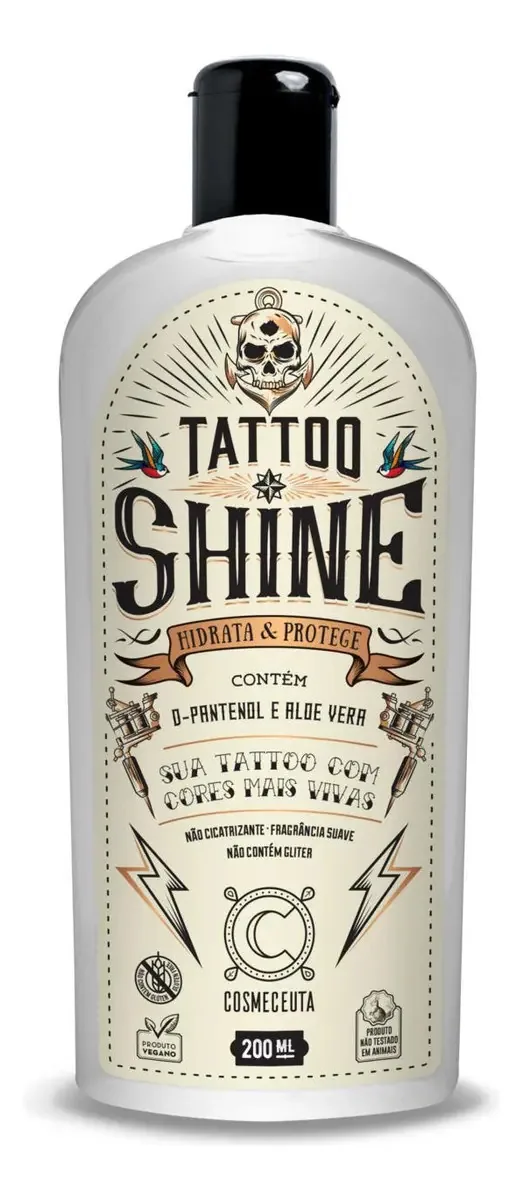 Cosmeceuta Loção Tatto Shine 200 Ml Masculino