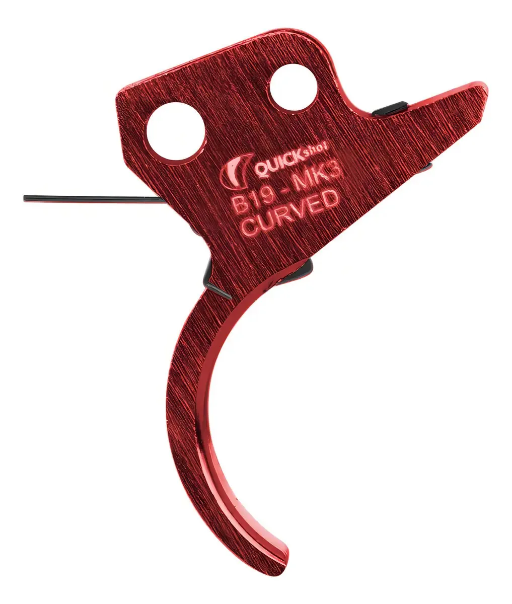 Gatilho Esportivo Ajustavel Carabina Cbc B19 Mk3 Vermelho