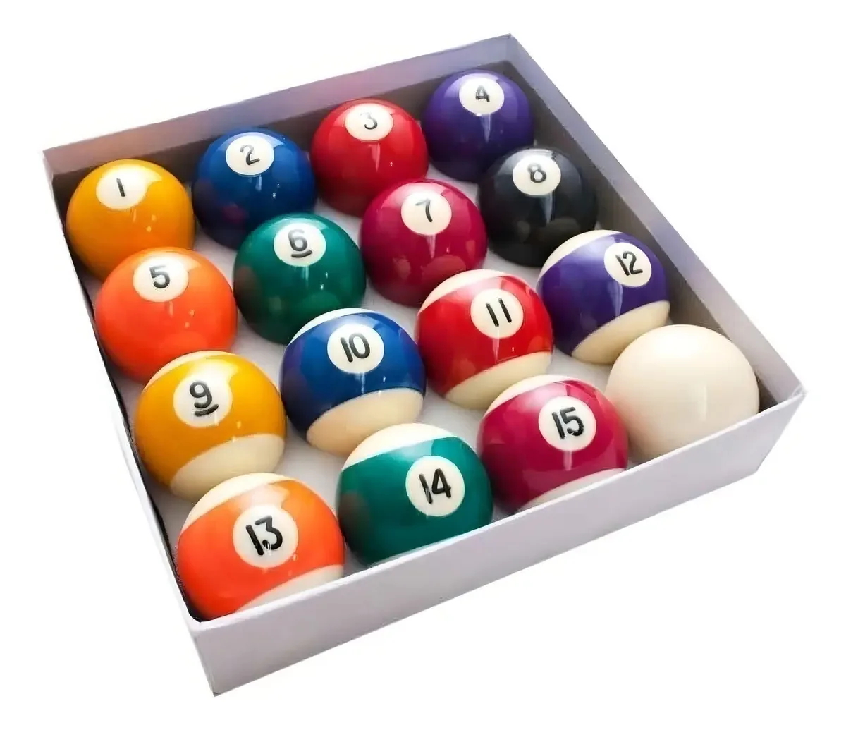 Bolas Sinuca Snooker 53mm Numeradas 16pç Comprou Levou