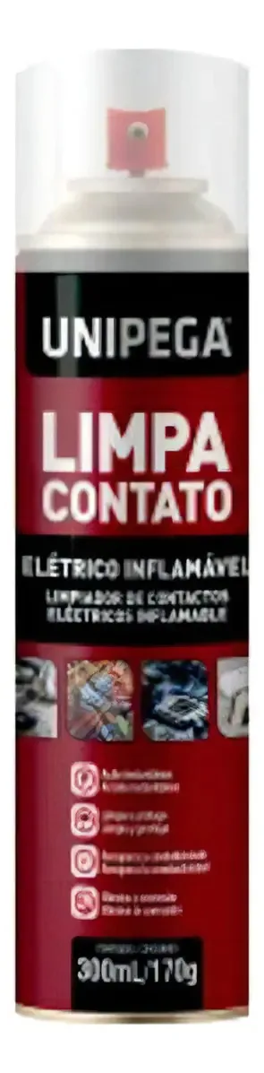 Limpa Contato Unipega 300ml Eletrico Infla