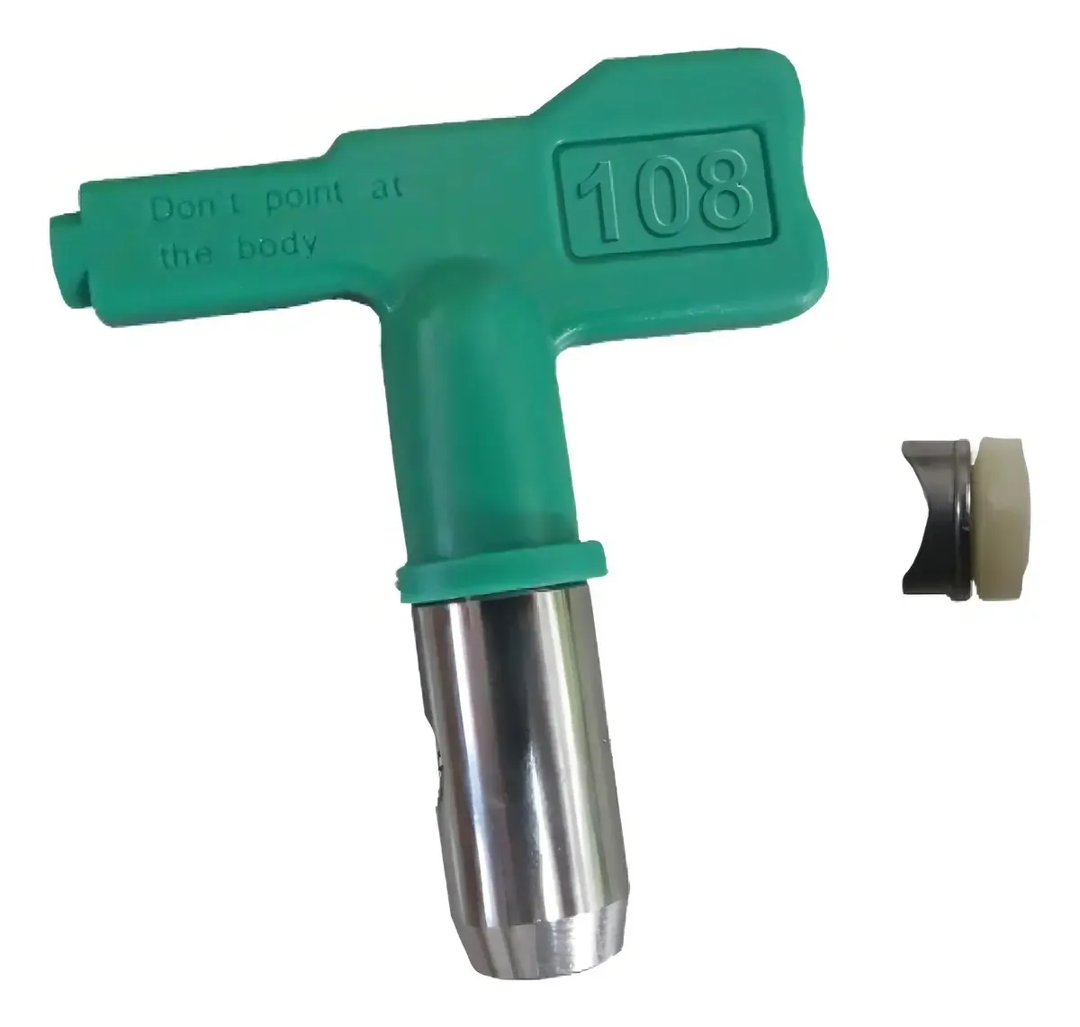 Bico Airless Baixa Pressão Nauber FFLP 108 0,008'' Pintura