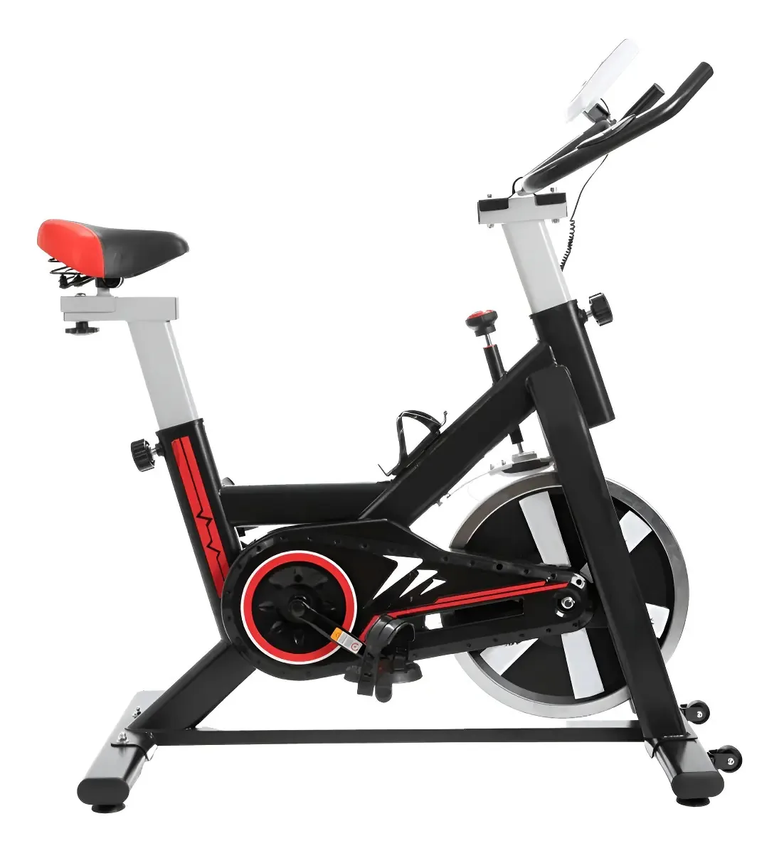 Bicicleta Spinning Ahead Sports Vermelha Cor Preto/Vermelho
